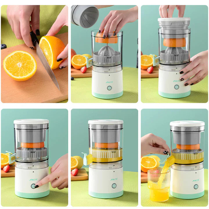 Exprimidor automático Eléctrico Recargable 🍒 MY JUICE PRO®🍊